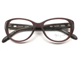 52-17-140 Tiffany & Co. 2086g And Tf 8174 Eyeglasses Glasses Matte Red Burgundy