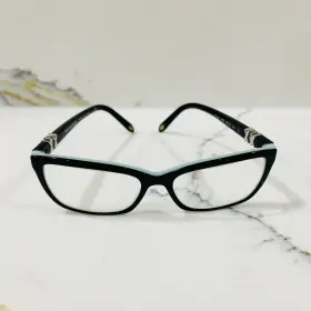 16-140 Tiffany & Co. 2137 And Tf Eyeglasses Frames Only 8055 Black 54 Blue Silver