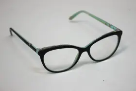 2147-b Tiffany & Co. And Tf 8134 52/16 140 Women S Tortoise/teal Cateye Eyeglasses