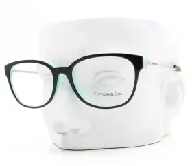 2177f Tiffany & Co. Eyeglasses Tf 8055 Glasses Shiny Black With Case 54mm Alternative Fit