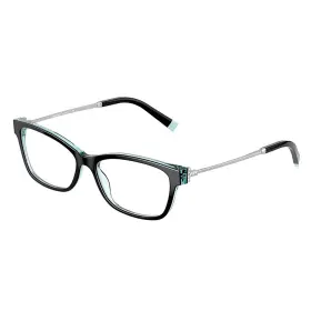 2204f Tiffany & Co. And Tf 8285 Black On Crystal Blue Plastic Eyeglasses 2204f Tiffany & Co. And Tf 8285 Black On Crystal Blue Plastic Eyeglasses