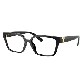 2232u Tiffany & Co. And Tf 8001 Black Plastic Rectangle Eyeglasses 53mm