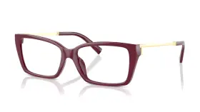 2239-u Tiffany & Co. New And Eyeglasses Tf 8389 54-15 135 Burgundy Gold Frames