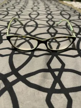 Tf2051-8134 Tiffany & Co. And Eyeglasses Tf 2051-b 8134 Tortoise Frames Rhinestones 51-16-135