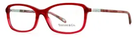 Tf2075 Tiffany & Co. New And 8145 55mm Red Havana Eyeglasses Frames Italy