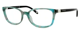 Tf2094 Tiffany & Co. And 8239 52mm Blue Havana Black Eyeglasses Frames Only Italy