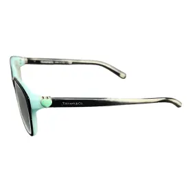 Tf2097 Tiffany & Co. And 8055 Black Blue Oval Eyeglasses 52-16 135 Frames Only
