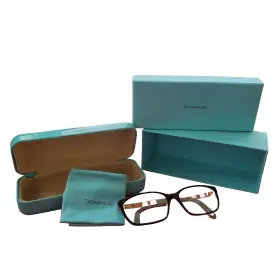 Tf2103b Tiffany & Co. And Tf2103 8134 55106 53mm Black Brown Eyeglasses Frames Italy