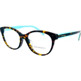 Tf2188f Tiffany & Co. Womens Plastic Eyeglass Frame 8015 Havana 51-17 Italy