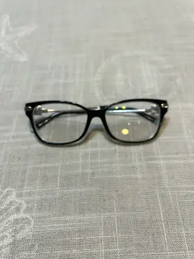 Tf2207 Tiffany & Co. And Eyeglasses 8055 Black Blue 52mm Frames Italy With Case