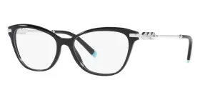 Tf2219b Tiffany & Co. New Black Rectangle 8001 Eyeglasses Women