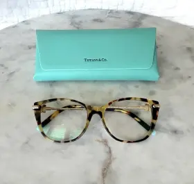 Tf2216 Tiffany And Co. 8064 Butterfly Eyeglasses Optical Frame 52 16 140 Havana