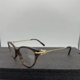 Tf2231 Tiffany Eyeglasses Frames Yellow Havana 8015 54 16 140 Demo Lens Read