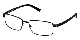 58-17-150 Timberland Tb1820 002 Matte Black Eyeglasses Metal Frame