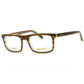Timberland Tb50023 Mens Eyeglasses Shiny Light Green Acetate Rectangular 093