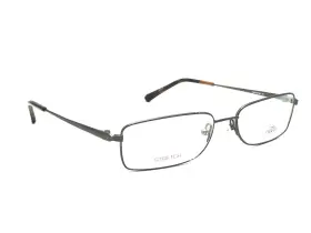 X015 Timex T-series Gunmetal Tortoise Rectangular Oval Eyeglasses 53-16 140 Nos