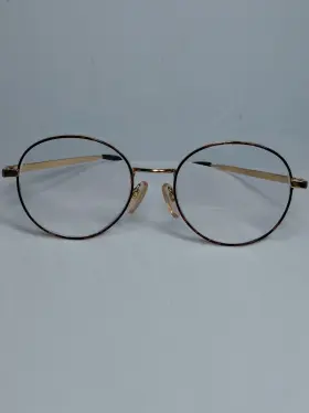 T701 Titmus Eyeglasses Frames Only 51 19 135 Womens Eyewear Gold Color Tortoise