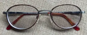 Ext4 Titmus Tnm4 Titanium Eyeglasses Anp Cs98 Tort Pewter Frame 50-20 135 To Z87