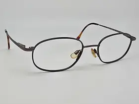 52-19-145 Titmus Tr301s Z87 Brown Stainless Steel Eyeglasses Frame With Flexhinge