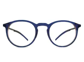 50-24-135 Tom Davies Td661 Eyeglasses Frames Col. 1893 Blue On Pink Matte Black