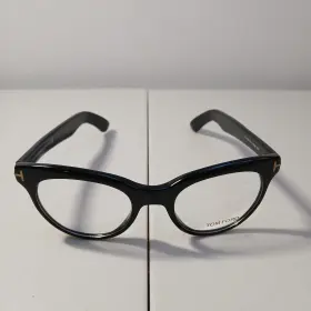 Tf5378 Tom Ford 5378 001 Womens Black Cat Eye Eyeglasses Frames 49 20 Made In Italy
