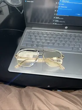 5737-b Tom Ford Ft Blue Block Shiny Light Brown 045 Eyeglasses