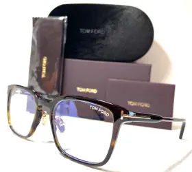 5928-d-b Tom Ford New 052 Dark Havana Gold Authentic Eyeglasses Frame 53-19