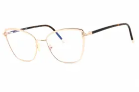 Ft5740-b Tom Ford 889214257437 028 Eyeglasses Shiny Rose Gold Clear Frame 54mm