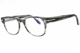 Ft5898-b Tom Ford 889214443366 020 Eyeglasses Grey Clear Frame 52mm