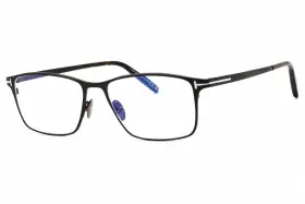 Ft5935-b Tom Ford 889214488428 009 Eyeglasses Matte Gunmetal Clear Frame 54mm