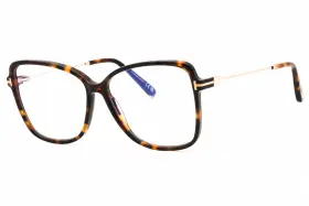 Ft5953-b Tom Ford 889214489029 052 Eyeglasses Havana Frame 55mm