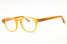 Ft6000-k-b Tom Ford 889214504067 047 Eyeglasses Light Brown Clear Frame 49mm