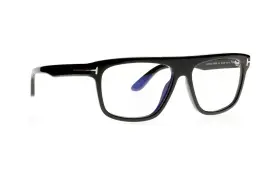 Cecilio-02 Tom Ford Ft0628 001 Black Color Glasses 57mm / New Authentic