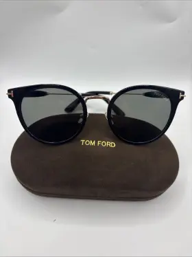 Ft1244-k Tom Ford 01a Smoke/shiny Black 54mm Womens Sunglasses