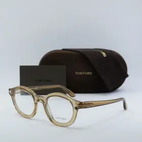 Ft5460045 Tom Ford Ft5460 045 Opal Honey 49mm Eyeglasses New Authentic
