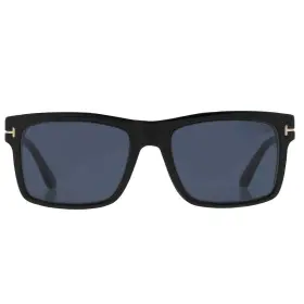 Ft5682-b Tom Ford Blue Light Block With Clip On Rectangular Mens Eyeglasses