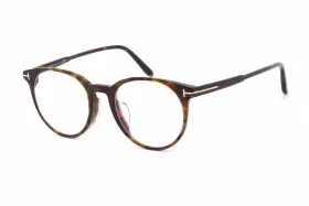 Ft5695-f-b Tom Ford Ft5695 052 Eyeglasses Dark Havana Clear Frame 51mm