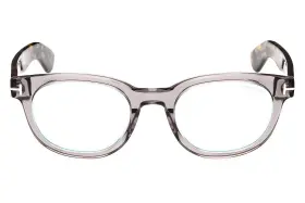 Ft5807-020-50 Tom Ford Eyeglasses Size 50/21/round Brand New W Case
