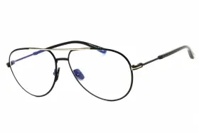 Ft5829-b Tom Ford Ft5829 001 Eyeglasses Shiny Black Clear Frame 57mm Ft5829-b Tom Ford Ft5829 001 Eyeglasses Shiny Black Clear Frame 57mm