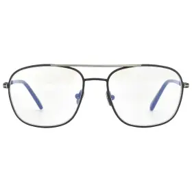 Ft5830-b Tom Ford Blue Block Navigator Mens Eyeglasses 001 54
