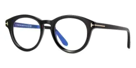Ft5940-b Tom Ford New Black Round 001 Eyeglasses Women