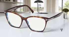 Ft5949-b-052 Tom Ford Ft5949 B 052 Bb Dark Havana 56 Mm Womens Eyeglasses