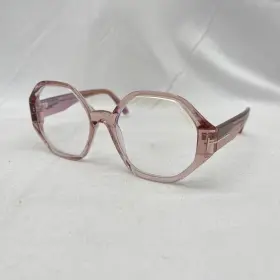 Ft5952-b-54045 Tom Ford Tf5967-b Womens Geometric Blue Light Blocking Glasses Transparent Pink