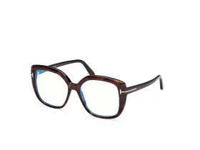 Ft6043-b052 Tom Ford Ft6043-b052/53 New Ft6043-b 052 Dark Havana 53mm Authentic Eyeglasses 53-16-140