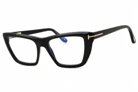 Ft6047-b Tom Ford 001 Eyeglasses Shiny Black Frame 54mm