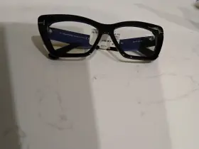 Ft6026-b Tom Ford Ft6064-b Cat-eye Frames In Shiny Black
