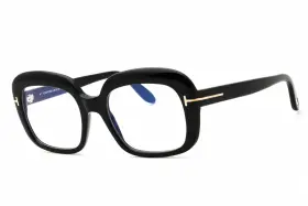 Ft6096-b Tom Ford Ft6096 001 Eyeglasses Shiny Black Frame 53mm