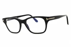 Tom Ford Ft6120 Ft6120-b 001 Eyeglasses Shiny Black Clear Frame 52mm