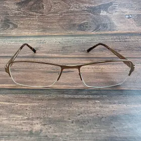 54-17-140 Tom Ford Tf5222 028 Gold Semi Rimless Rectangular Eyeglasses Frames
