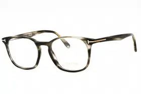 Tf5505-005-52 Tom Ford Eyeglasses Size 52mm 19mm 145mm Striped Bla
